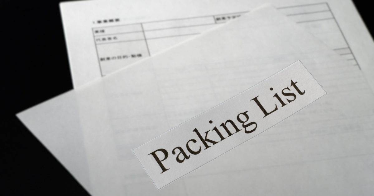 How to Prepare a Packing List for Import and Export logistics