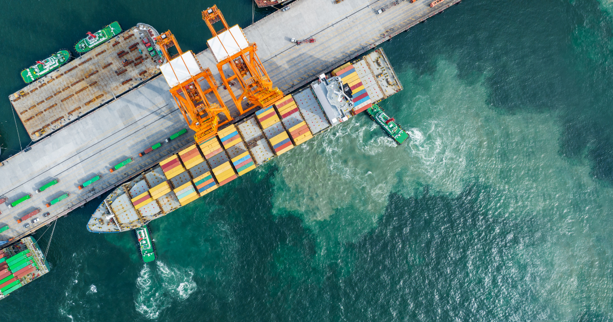 การขนส่งเรือทางทะเล