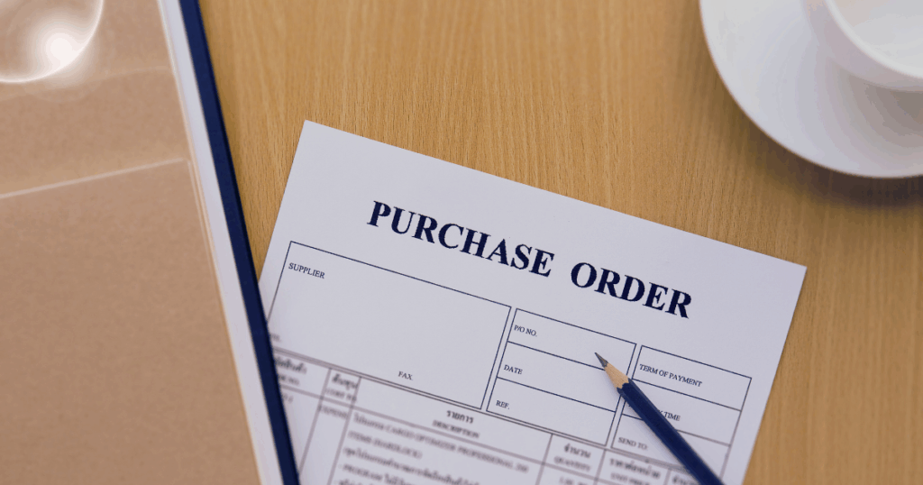 ใบคำสั่งซื้อและความสำคัญ